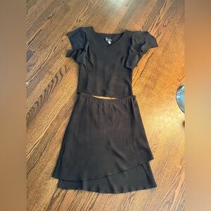 S.L. Fashions Petite Black Dress
